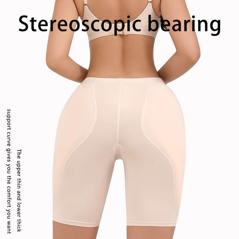 Women's High Waist Belly Contracting And Close-fitting Bodybuilding Girdle Body Shaping Safety Pants