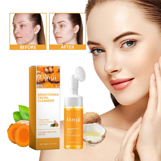 Turmeric Facial Cleanser Deep Cleansing Fade Acne Marks Hoygi