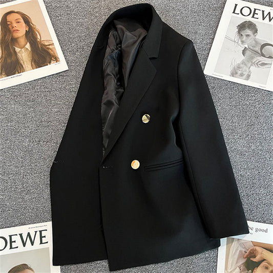 Women's Alloy Buckle Suit Jacket