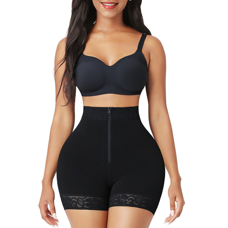 Lus Size Girdle Butt-lift Underwear Female Postpartum High-waist Sculpting Pants