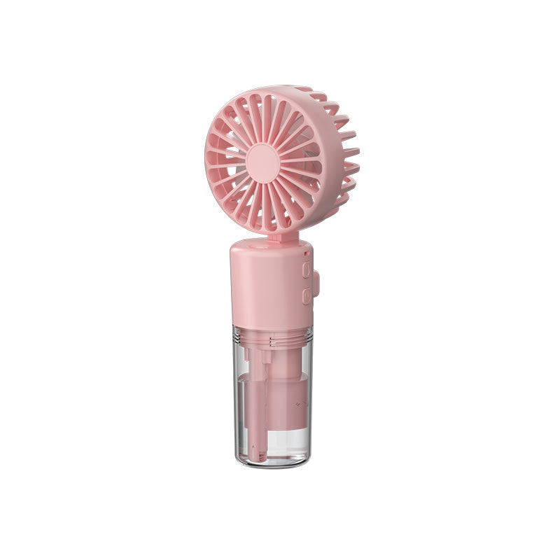 Hand-held Spray Fan Small Desktop Folding Fan