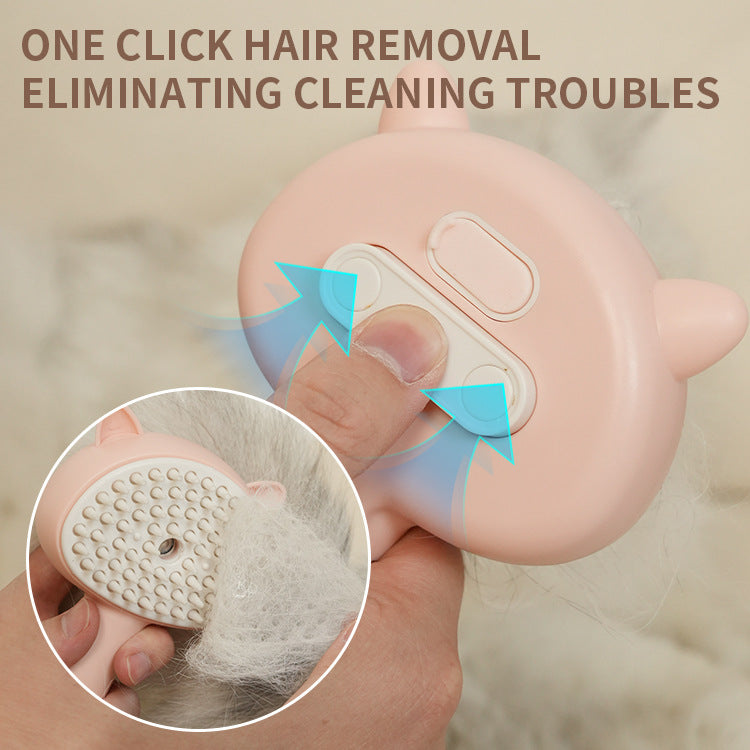 Hair Cleaning Brush Rechargeable Self Cleaning Slicker Brush For Pets Dogs & Cats Pet Products