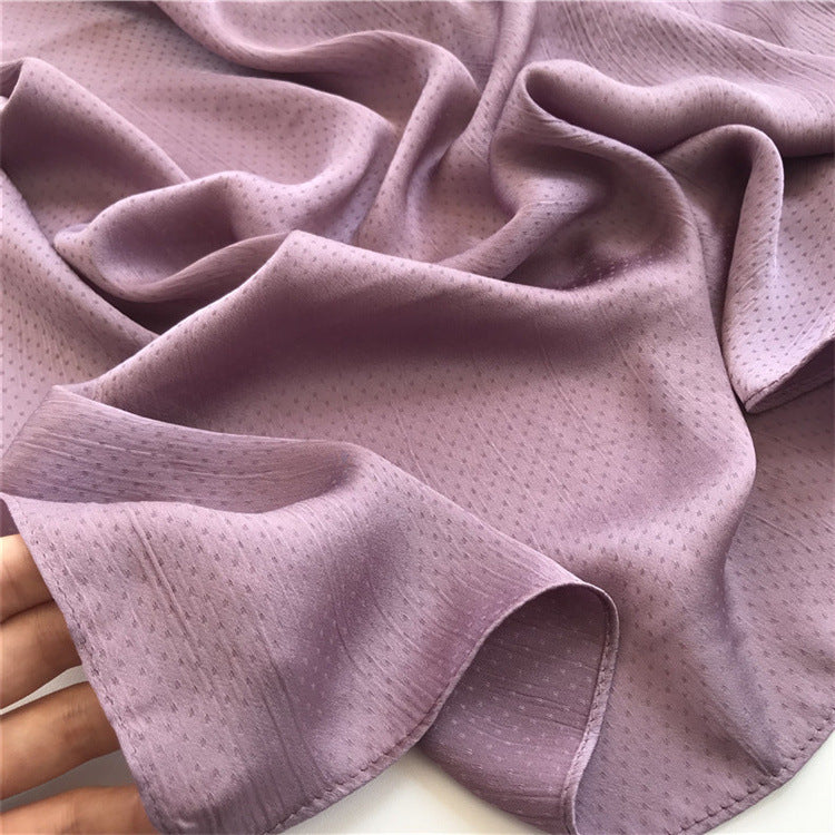 New Color Dot Crepe Chiffon Shawl Scarf