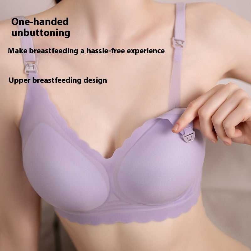 Pregnant Women's Summer Thin Nursing Bra