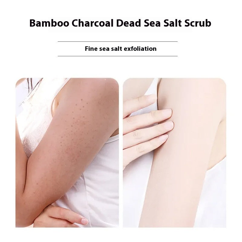 Pure White Body Bamboo Charcoal Facial Scrub