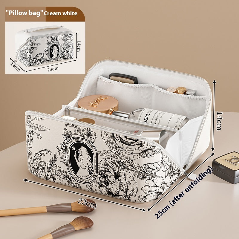 Cosmetic Bag Women's Large Capacity Portable Travel Waterproof Wash Bag