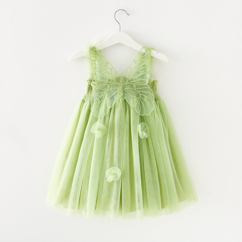 Vestido de princesa con tirantes para niños Pettiskirt