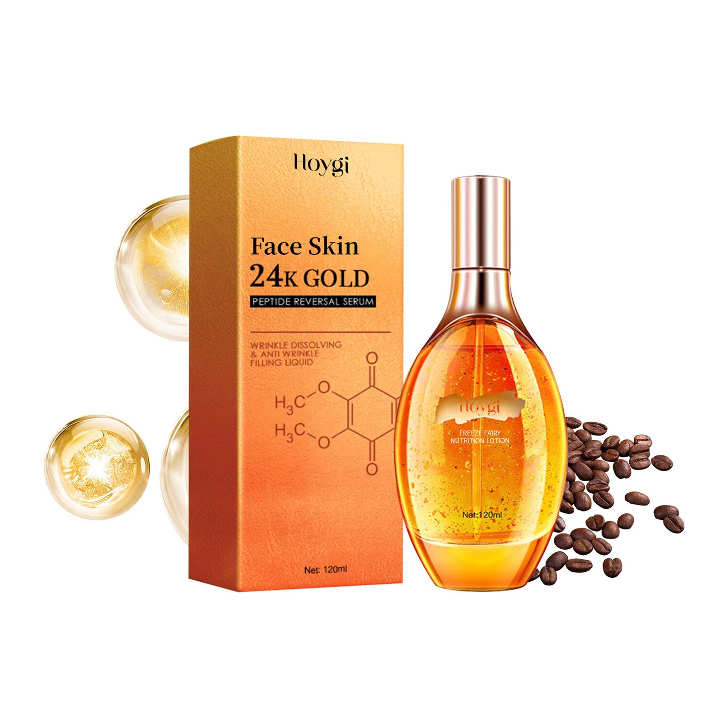 24K Gold Peptide Reverse Moisturizing Hoygi