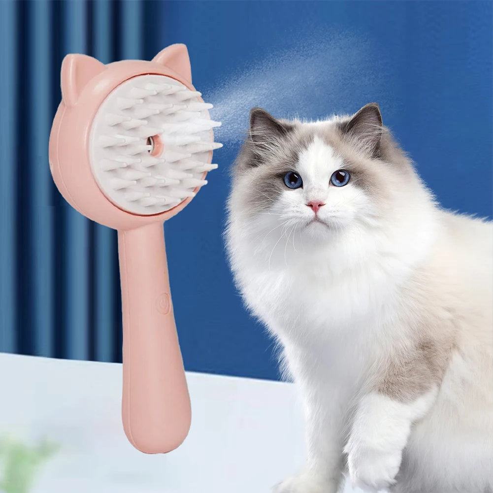 Hair Cleaning Brush Rechargeable Self Cleaning Slicker Brush For Pets Dogs & Cats Pet Products