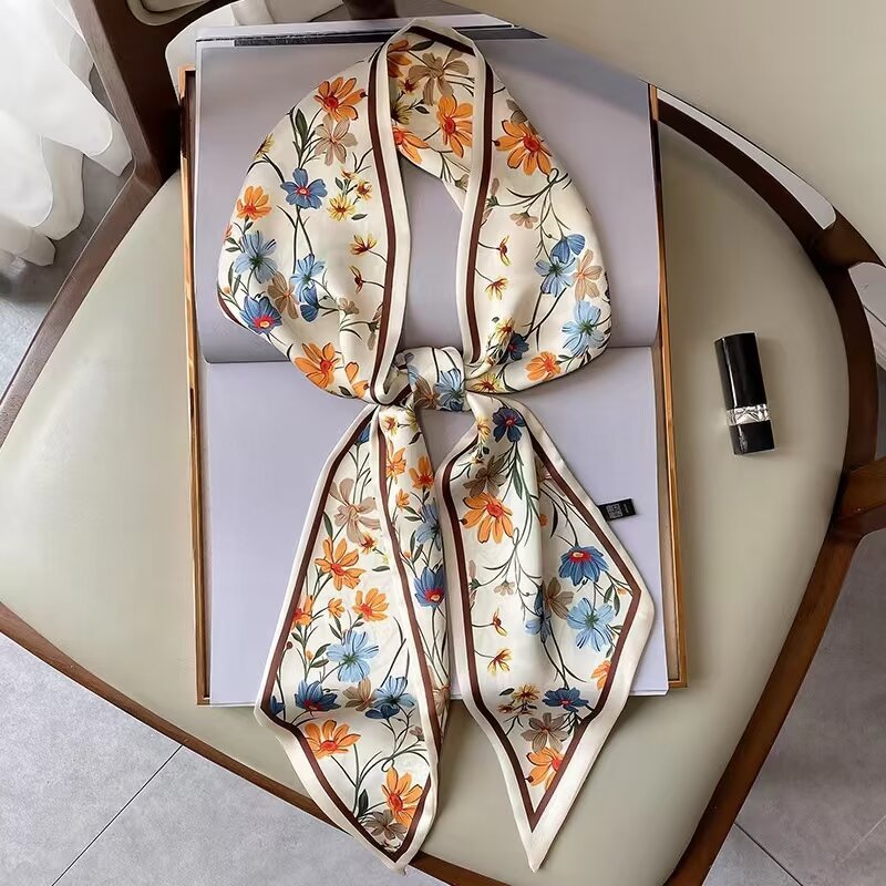 Long Decorative Shirt Scarf Summer Light Luxury