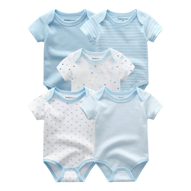 Cotton 19-piece Set Baby Rompers Pants Hat Gloves Combination Suit