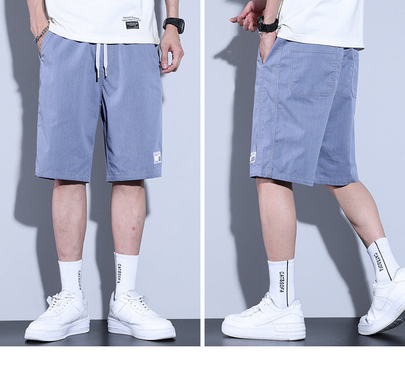 Men's Casual Cropped Pants Summer