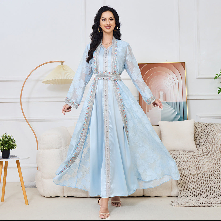 Middle East Women's Muslim Dress Elegant Dress