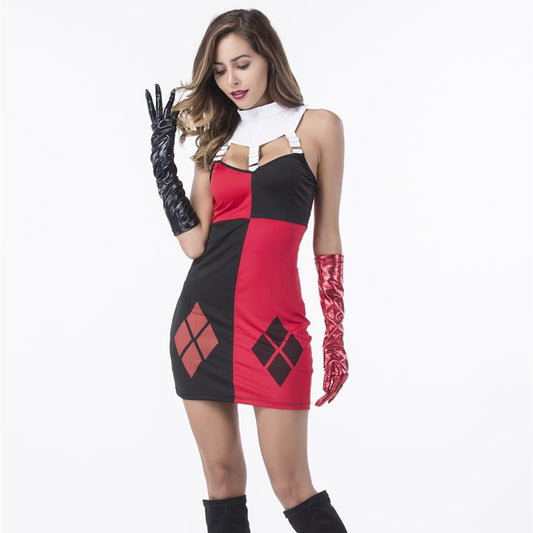 Clown Clothes Halloween Costume Harley Quinn