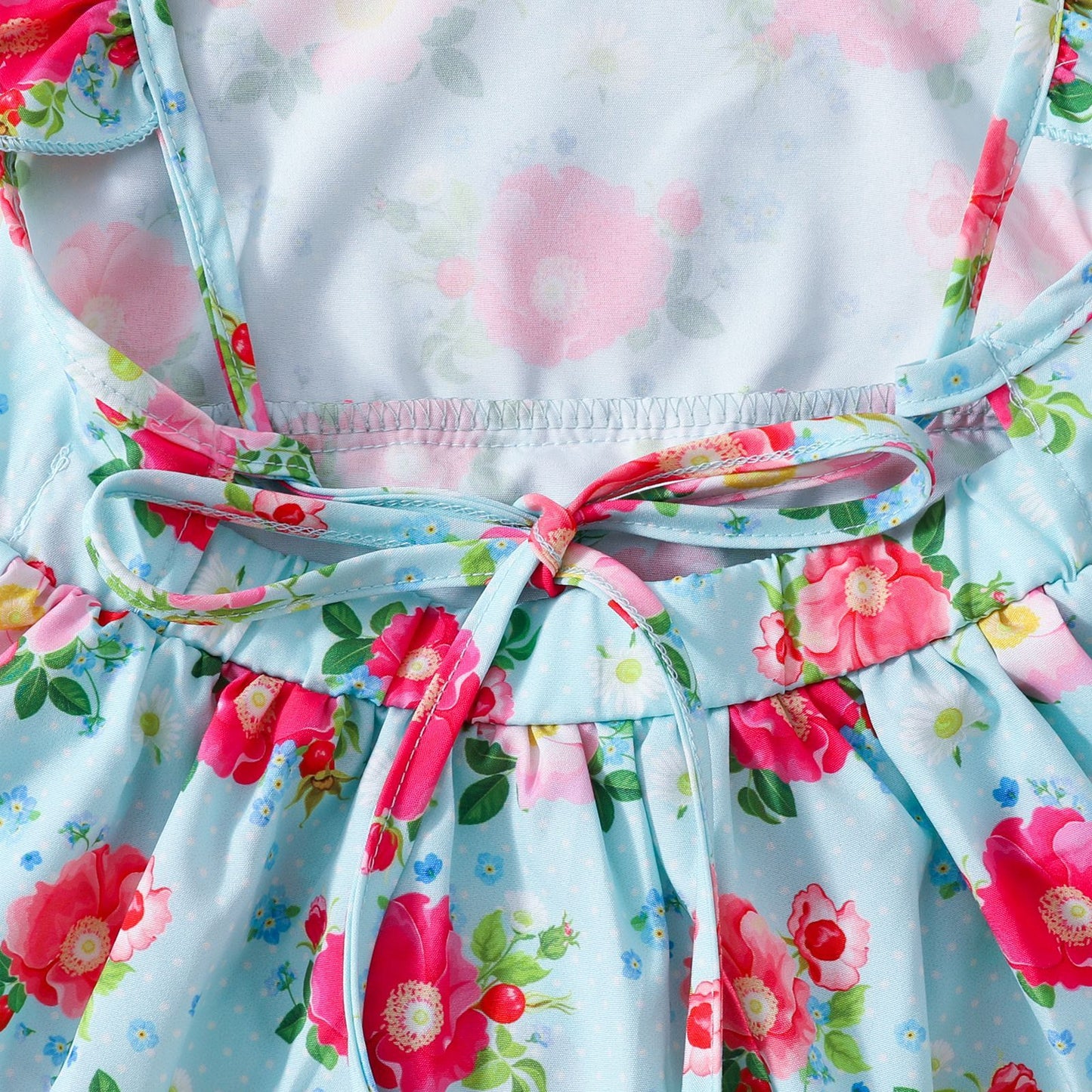 Baby Floral Romper Rompers Jumpsuit Skirt