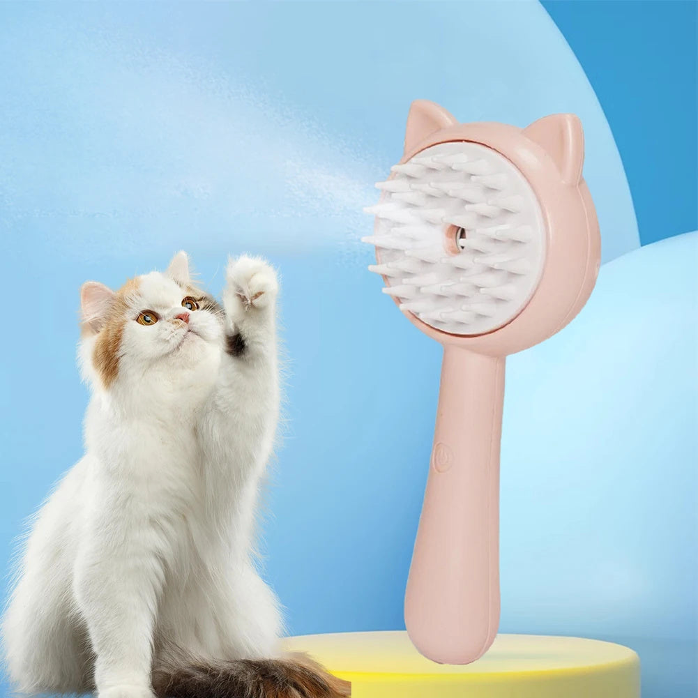 Hair Cleaning Brush Rechargeable Self Cleaning Slicker Brush For Pets Dogs & Cats Pet Products