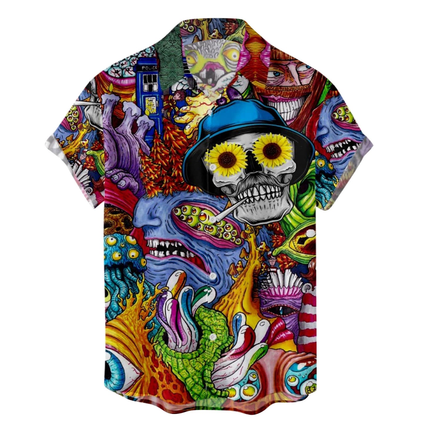 New Halloween Men's Printed Shirt