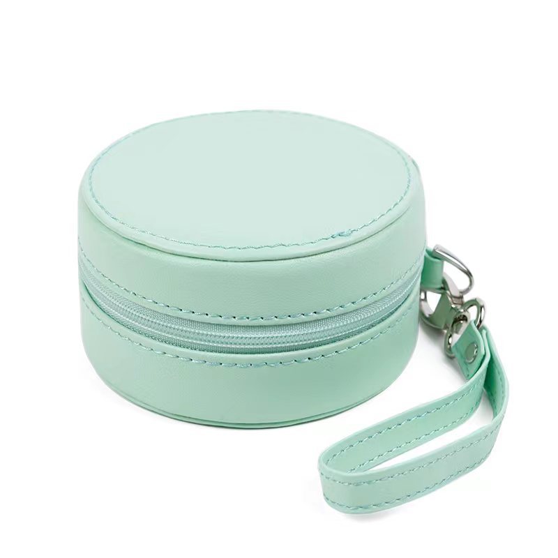 Round Portable Pendant Ring Multifunctional Jewelry Box