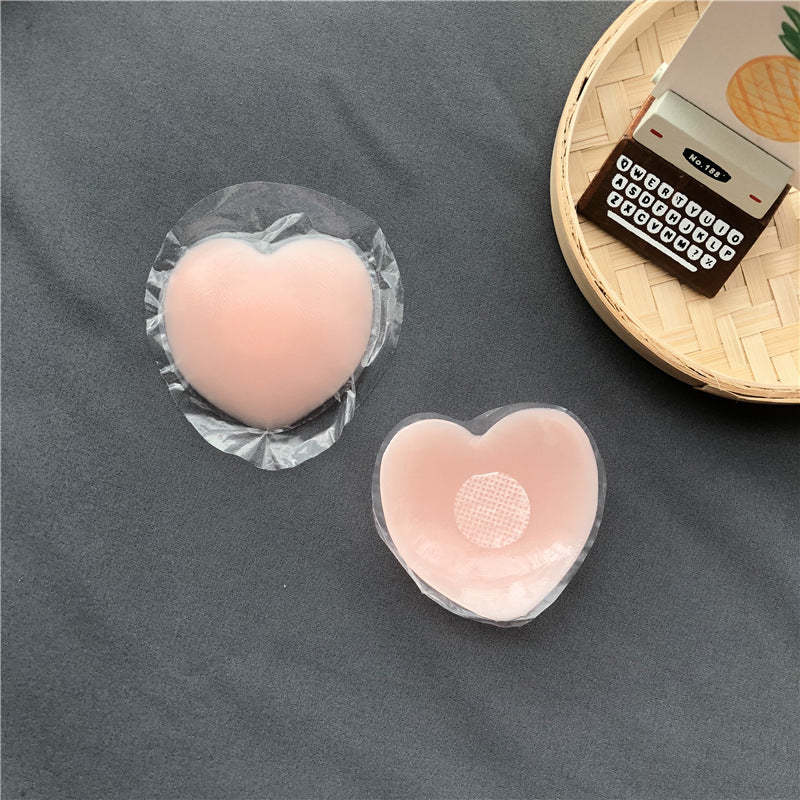 Reusable Self Adhesive Silicone Lift Up Breast Nipple Cover Bra Pad Invisible Breast Petals For Party Dress