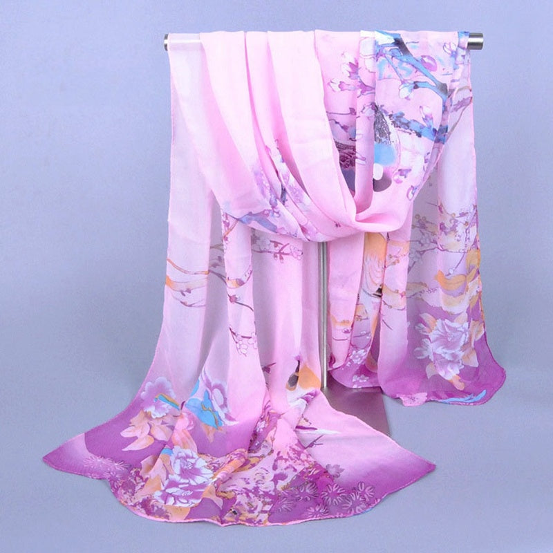 Sunscreen High Quality Thin Ladies Scarf