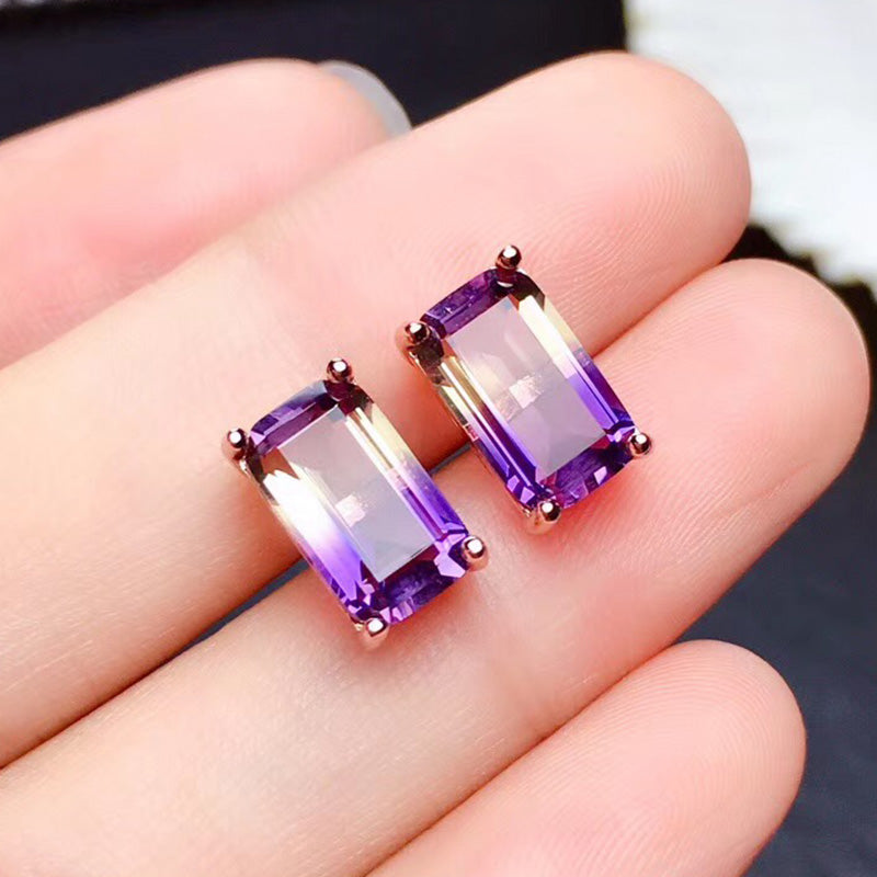 Amethyst and 925 Silver Living Mouth Hypoallergenic