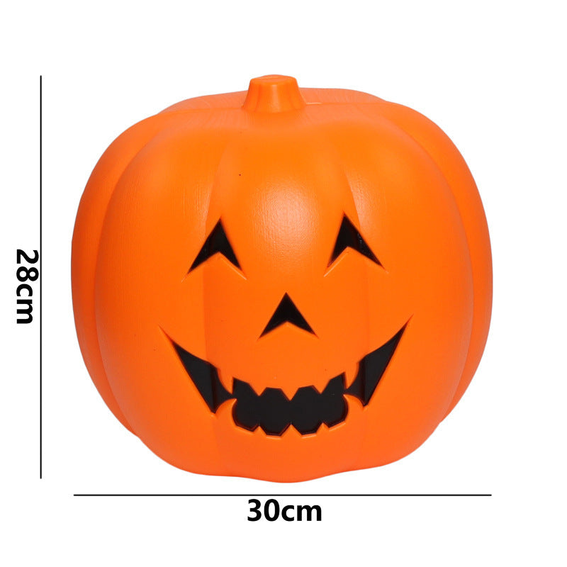 Halloween Plastic Luminous Pumpkin Lamp