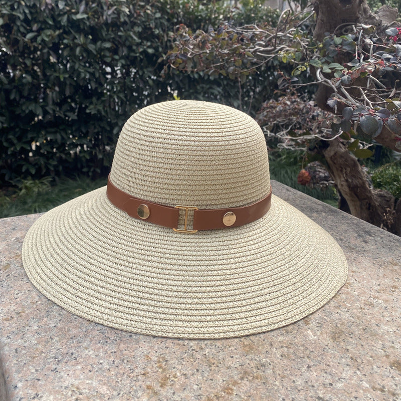 Grass Women's Sun Protection With Sun Hat