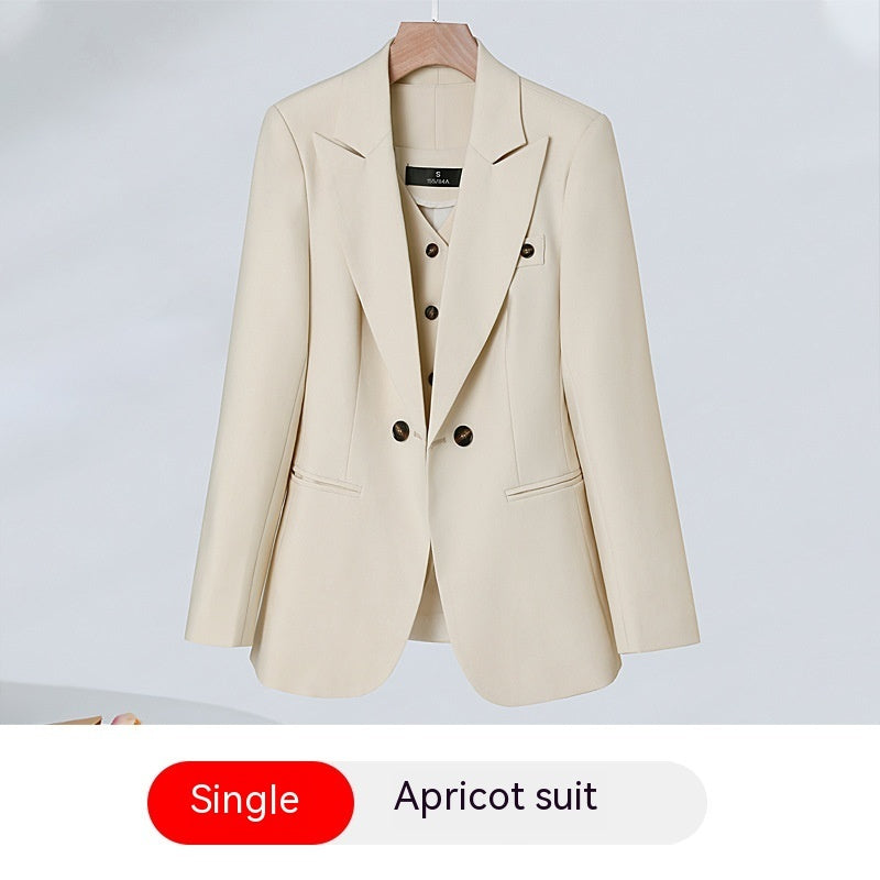 Elegant Outfit Suit Vest Three-piece Suit