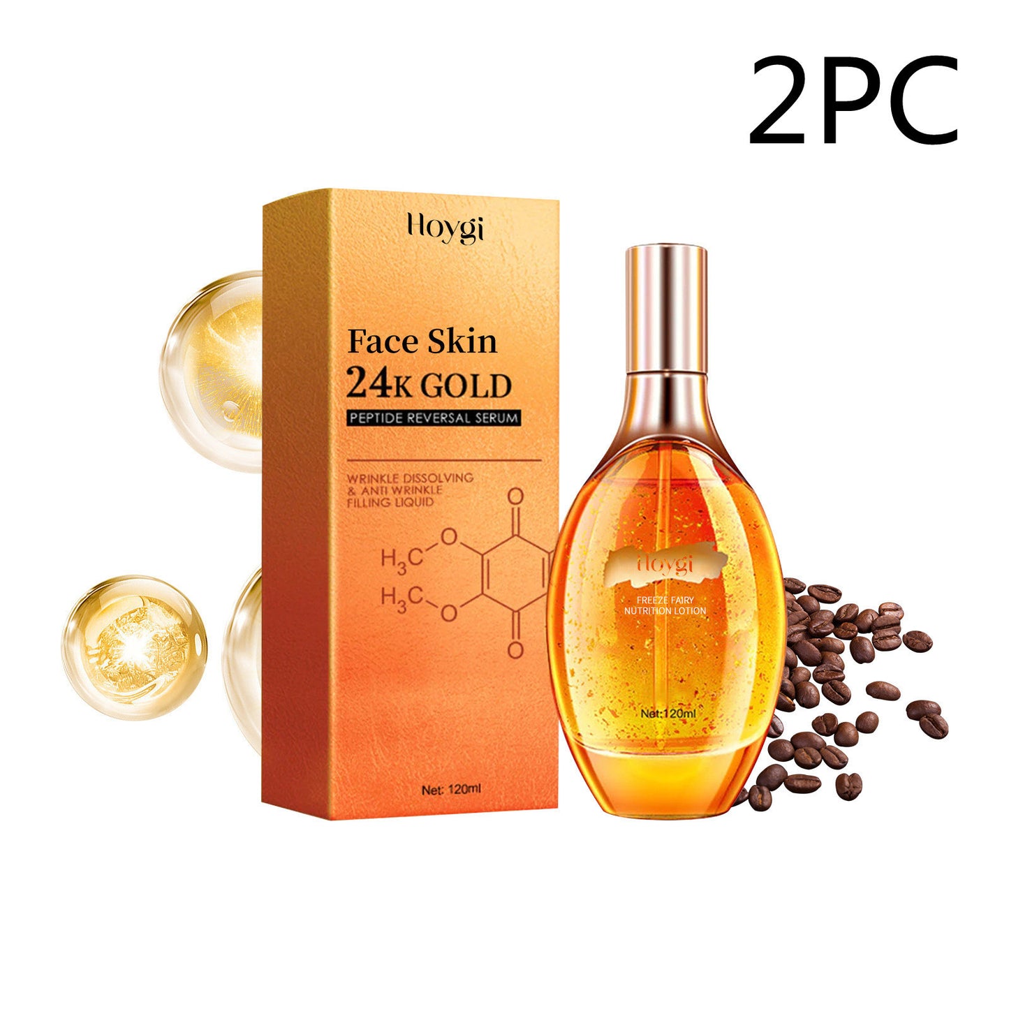 24K Gold Peptide Reverse Moisturizing Hoygi