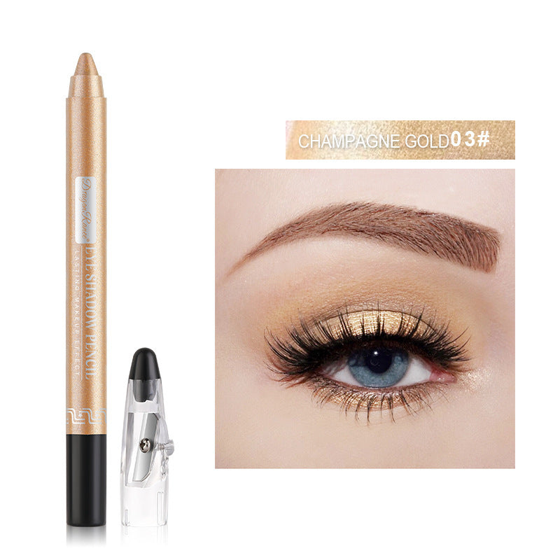 Eye Shadow Pen Stick Lying Silkworm Pearl With Foaming