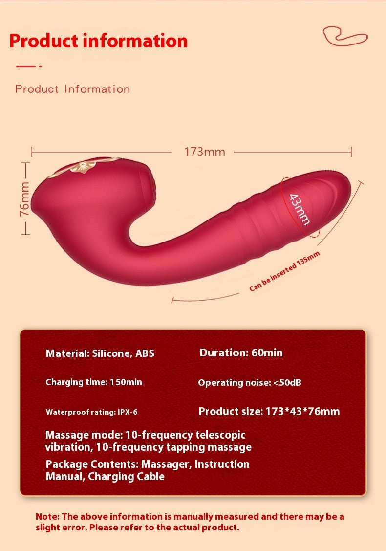 Vibrating Telescopic Massage Toy