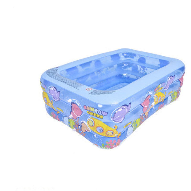 Children's Swimming Pool Foldable Home Water Park Inflatable Paddling Pool Bobo Pool