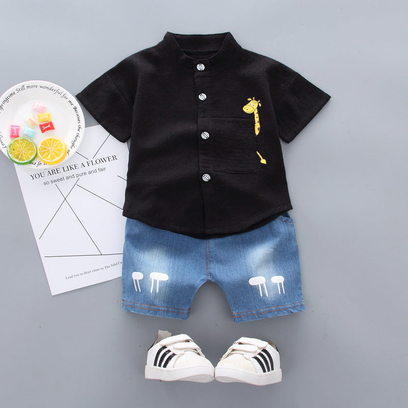 Baby Boy Short Sleeve Children's Clothing Summer