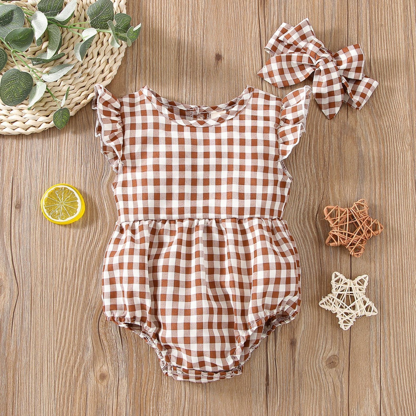 Pure Cotton Baby Jumpsuit Summer Vest Onesie Triangle Rompers Summer Thin