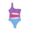 Women's One-piece Three-color Swimsuit