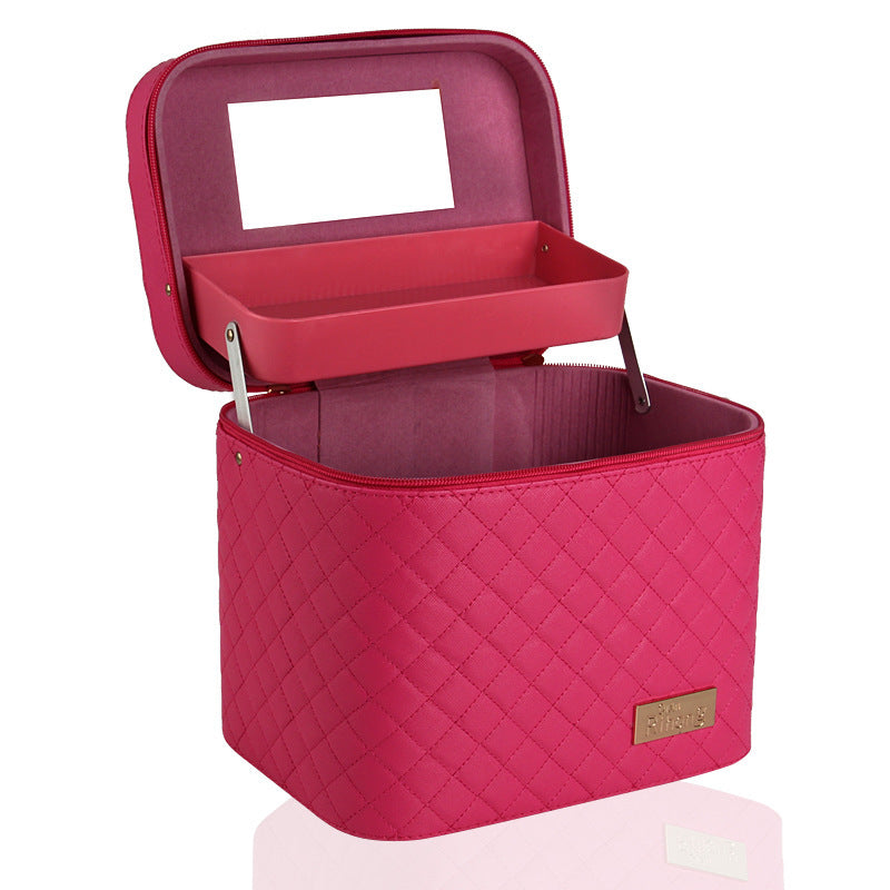 Large Capacity Portable Cosmetic Storage Box