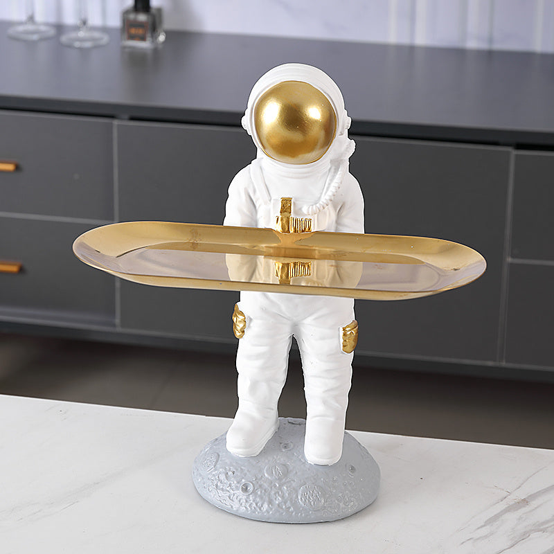 Astronaut Tray Key Storage Ornament