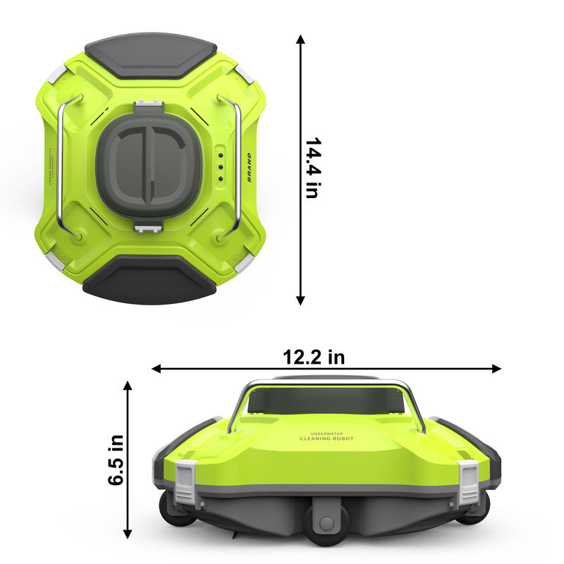 Swimming Pool Underwater Robots Automatically Plan Routes For Deep Cleaning