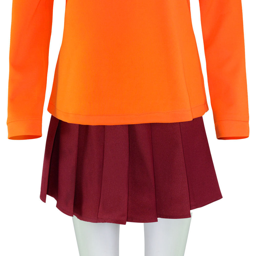 Disfraz de personaje de Halloween Traje Velma Marie Dinkley - Scooby-Doo