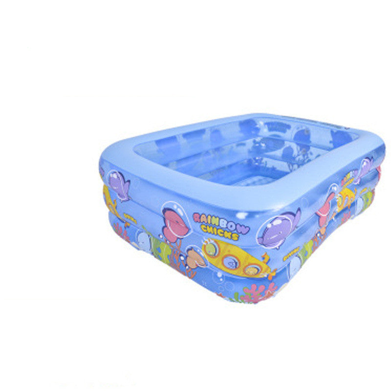 Children's Swimming Pool Foldable Home Water Park Inflatable Paddling Pool Bobo Pool