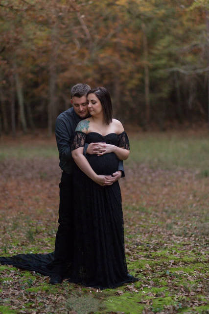 New Maternity Lace Dress Gowns for Photo Shoot Pregnant Dres