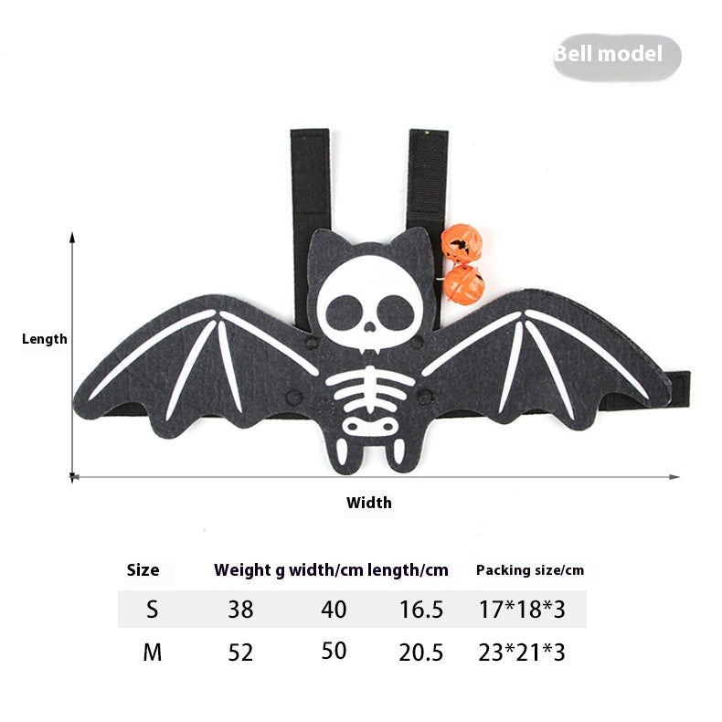 Disfraz de gato con alas de murciélago para Halloween