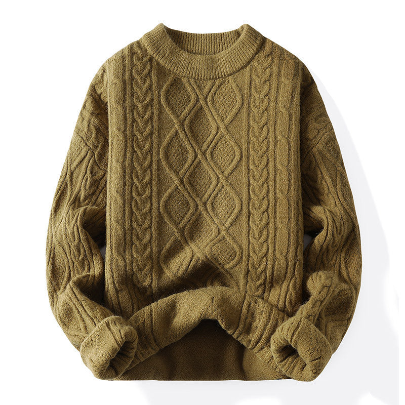 Men's Knitwear Round Neck Sweater