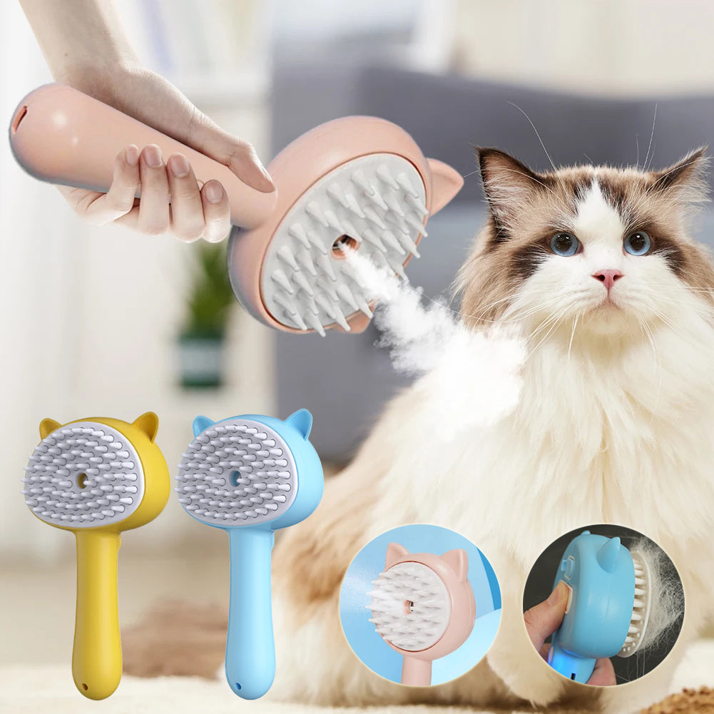 Hair Cleaning Brush Rechargeable Self Cleaning Slicker Brush For Pets Dogs & Cats Pet Products