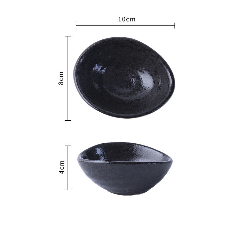 Seasoning Household Ceramic Soy Sauce Dish