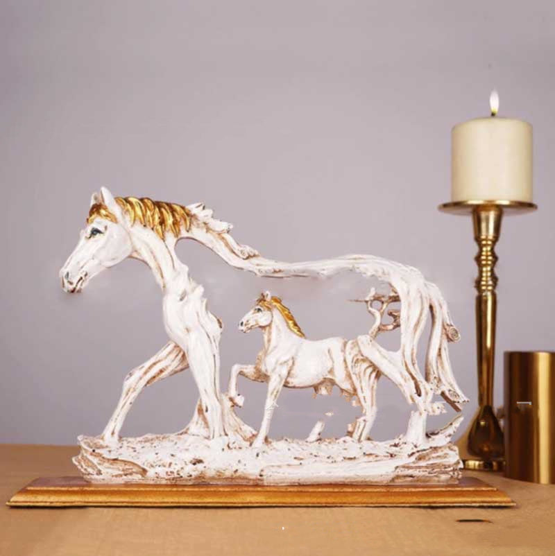 Horse Resin Craft Ornament Office Desktop