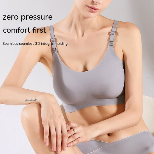 Front Buckle Nursing Bra Nursing Underwear