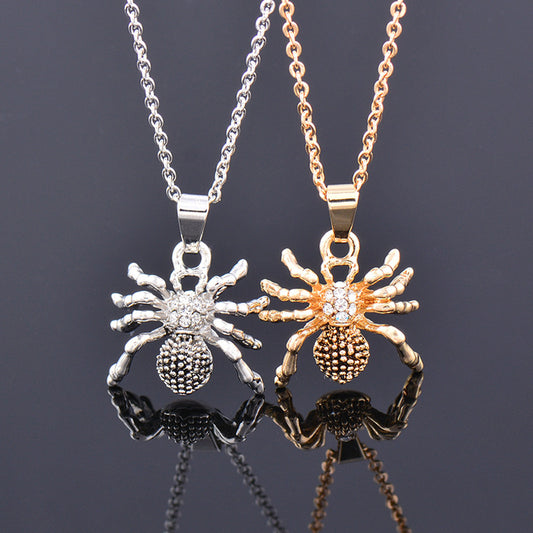 Spider Necklace Women Men Fashion Jewelry