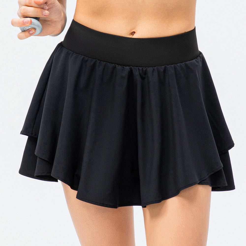 Women's Fashionable Loose Breathable Fitness Skirt