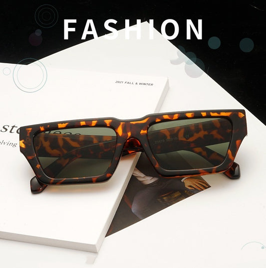 Uv Protection Sunshade Personality Retro Leopard Print Sunglasses UV400